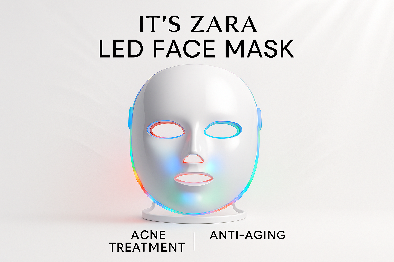 LED Masks for Skin Problems: Acne, Aging & More | Its Zara LED Face Mask