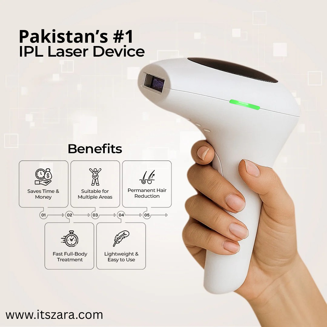 IPL Laser Hair Removal Machine in Pakistan | IPL Hair Removal Machine | Best Home Use IPL Device _999,999 Flashes