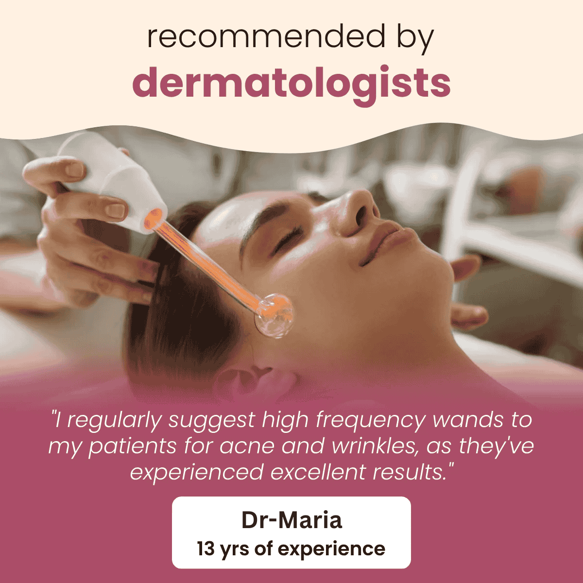 6 IN 1 Portable High Frequency Facial Skin Wand