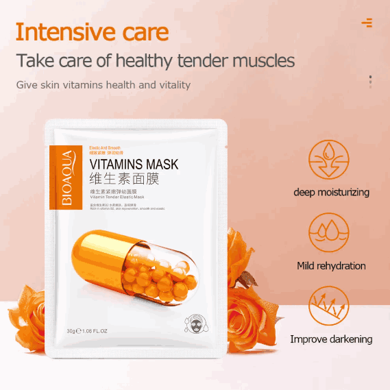 It's Zara Replenishing Vitamin E & Rose Mask