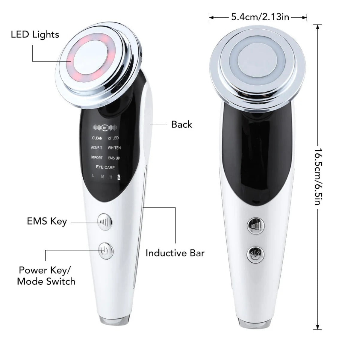 LED light therapy effects on skin, showing improved texture and rejuvenation through targeted light wavelengths.