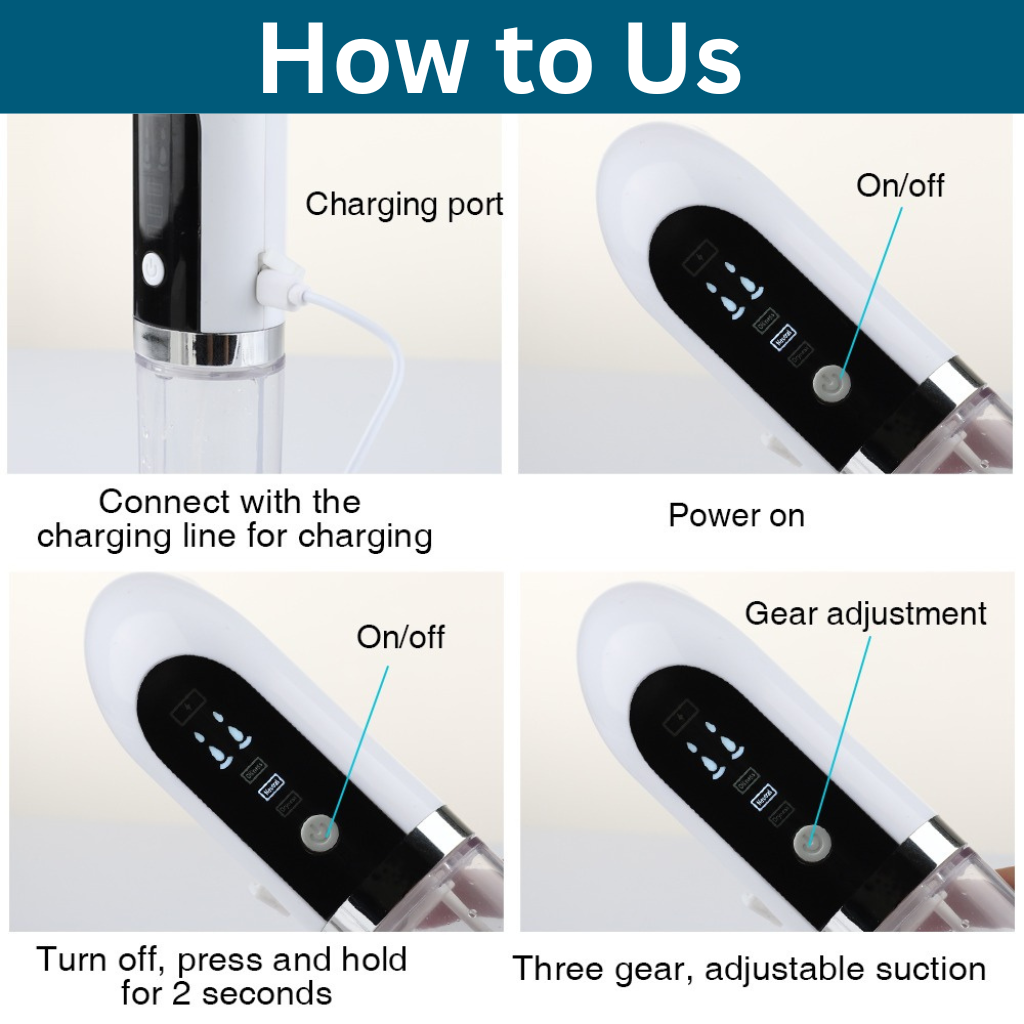 It’s Zara Balck Head Remover | water tank technology | Rechargeable Micro Bubble Face Vacuum Pore Cleanser Blackhead Remover With Water