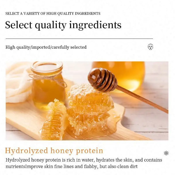 Its Zara's Honey Fullerene Deeply Moisturizing Firming Mild Skin Care Beauty Facial Mask