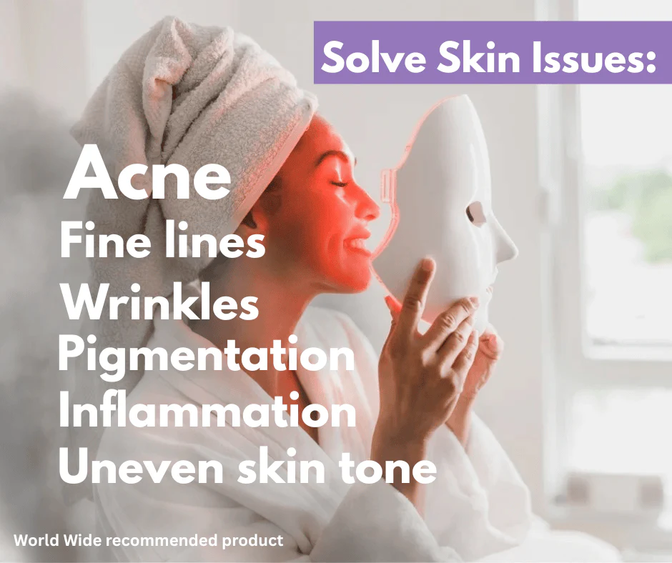 LED Face Mask Therapy Pakistan | Wrinkle, Acne and Pigmentation Treatment at home