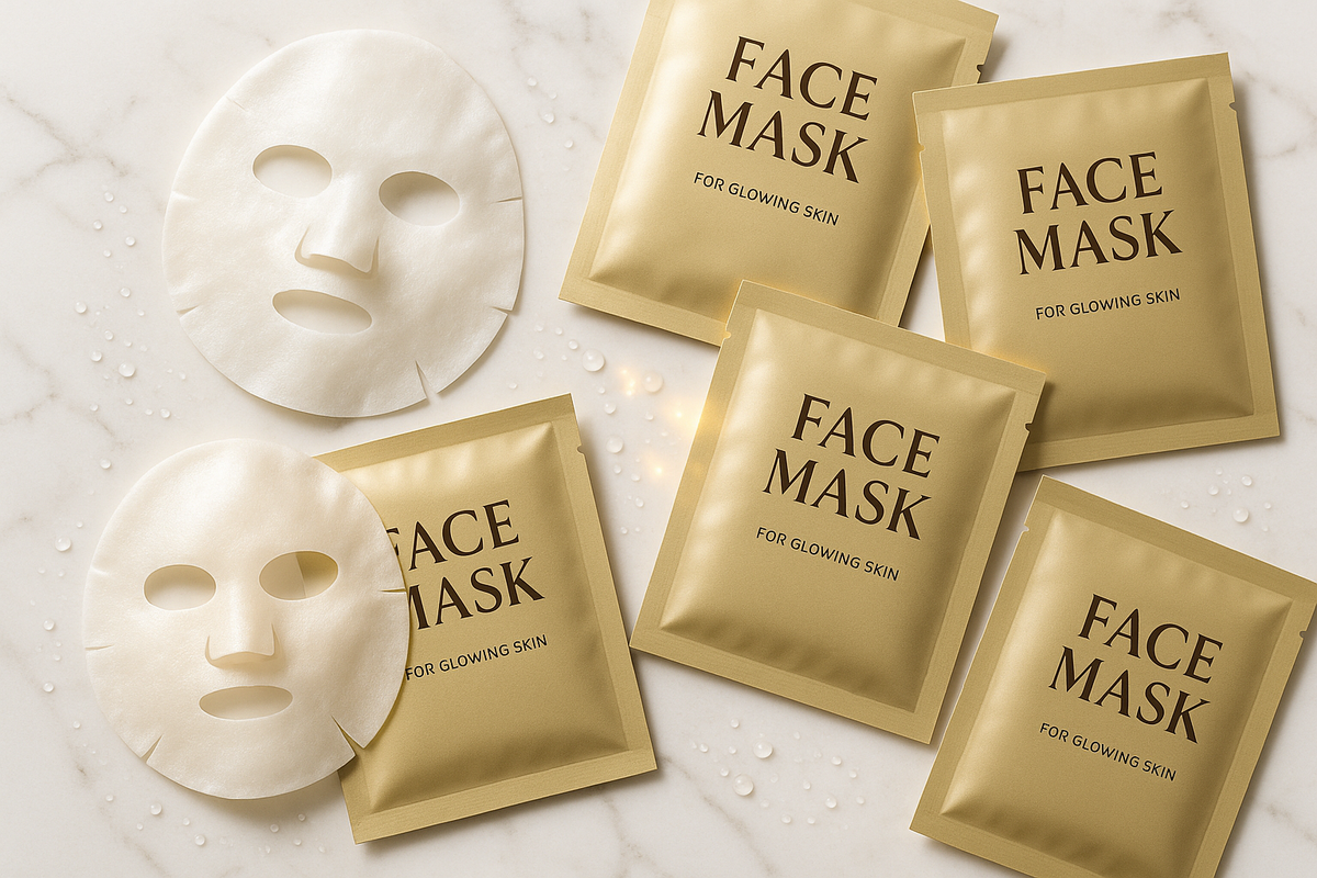 Face masks make skin glow by deeply hydrating, nourishing, and improving skin texture for a fresh look.