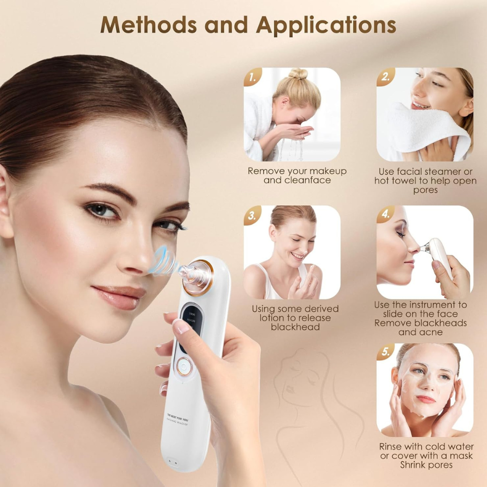 It's Zara Portable Blackhead Remover with Built-In Storage | Travel-Friendly Skincare Device