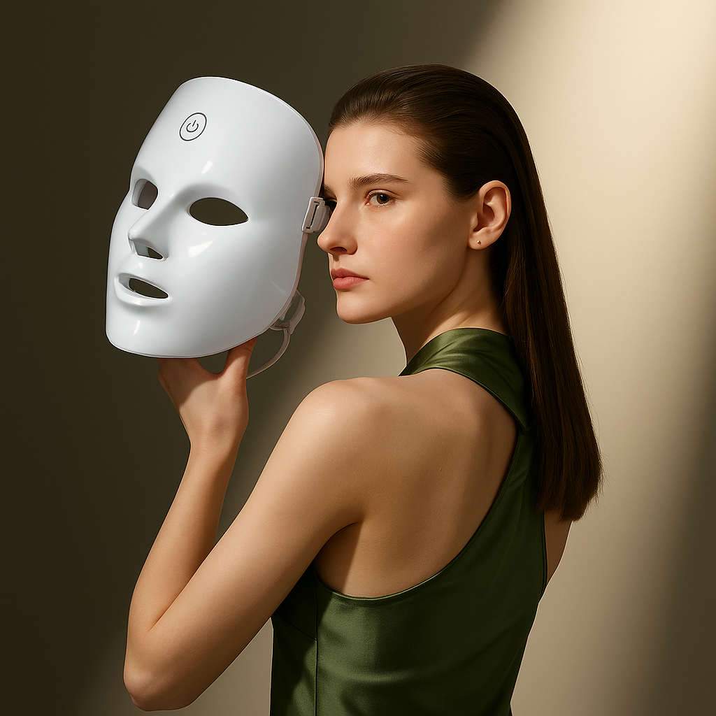 7 Lasers  LED therapy Mask | Rechargeable LED face mask