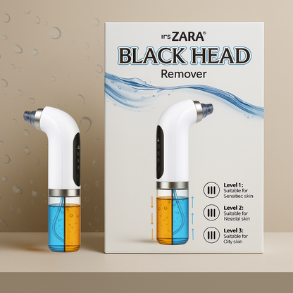 It’s Zara Balck Head Remover | water tank technology | Rechargeable Micro Bubble Face Vacuum Pore Cleanser Blackhead Remover With Water