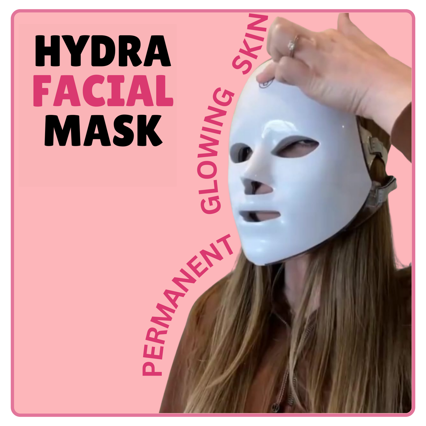 7 Lasers  LED therapy Mask | Rechargeable LED face mask