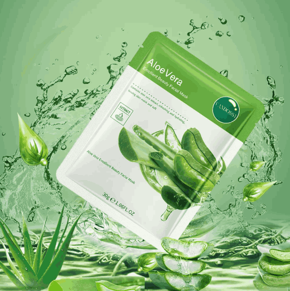 aloe vera plant mask Its Zara's Aloe Vera facial mask sheet