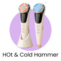 Two different anti‑aging devices shown together, designed to tighten skin, reduce wrinkles, and boost youthful appearance with advanced technology.