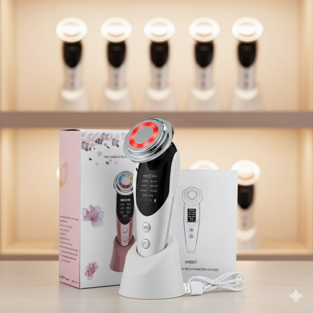 7-in-1 Regen & Rewind Microcurrent Face Lift – Anti-Aging & Wrinkle Remover
