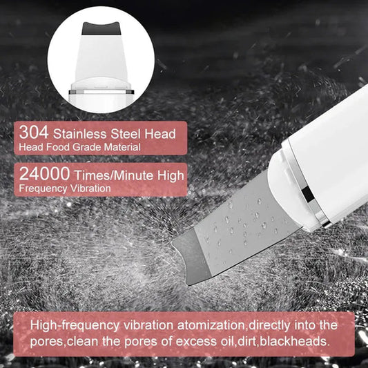 It’s Zara Ultrasonic Facial Skin Scrubber
